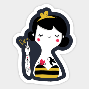 sailor woman Sticker